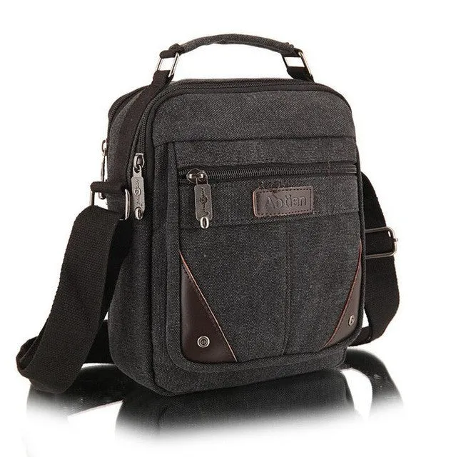 2016 men's travel bags cool Canvas bag fashion men messenger bags high quality brand bolsa feminina shoulder bags M7-951