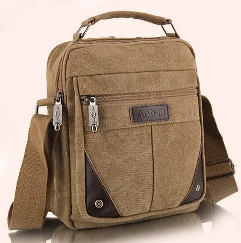 2016 men's travel bags cool Canvas bag fashion men messenger bags high quality brand bolsa feminina shoulder bags M7-951