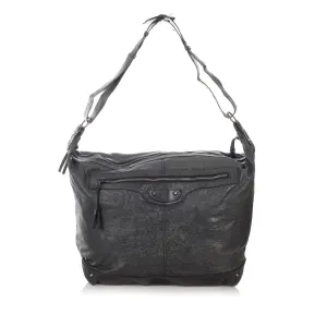 Balenciaga Motocross Day Leather Shoulder Bag (SHG-26859)