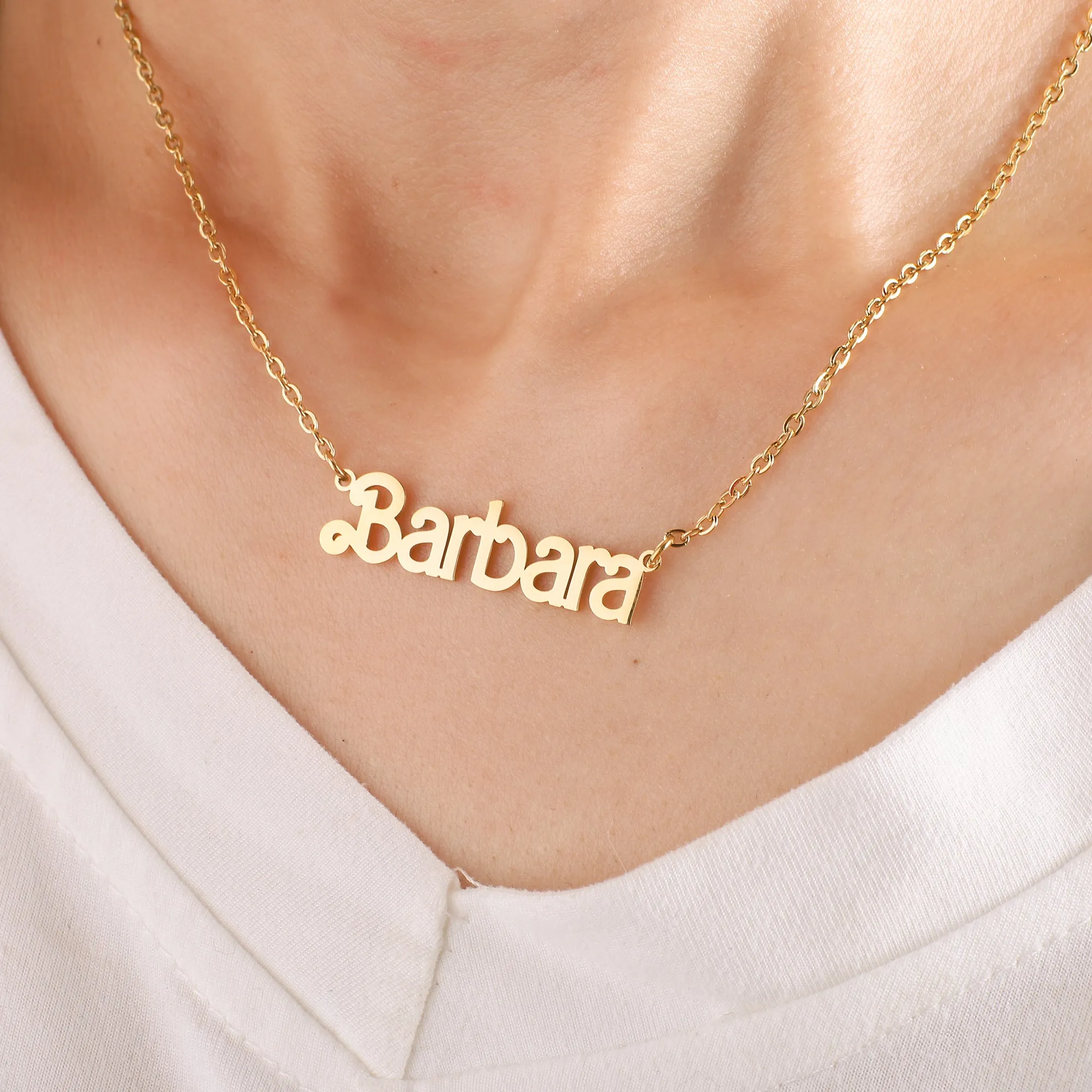 Barbie Name Necklace