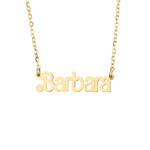 Barbie Name Necklace