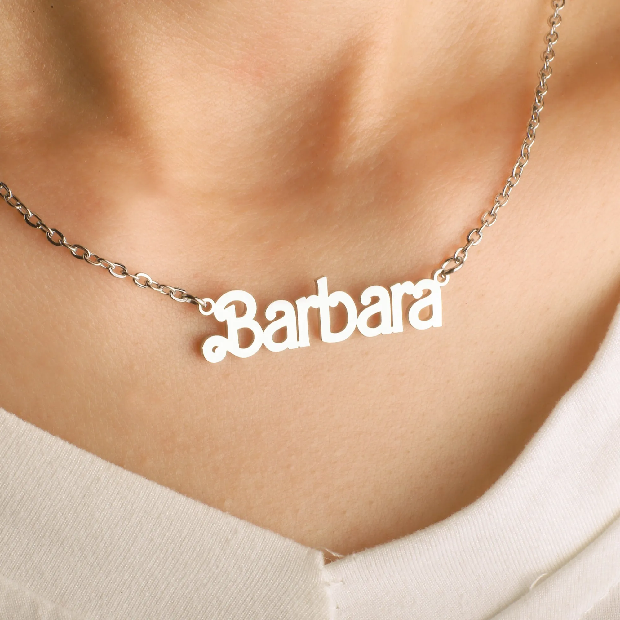 Barbie Name Necklace