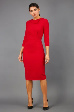 Elodie Sleeved Pencil Dress