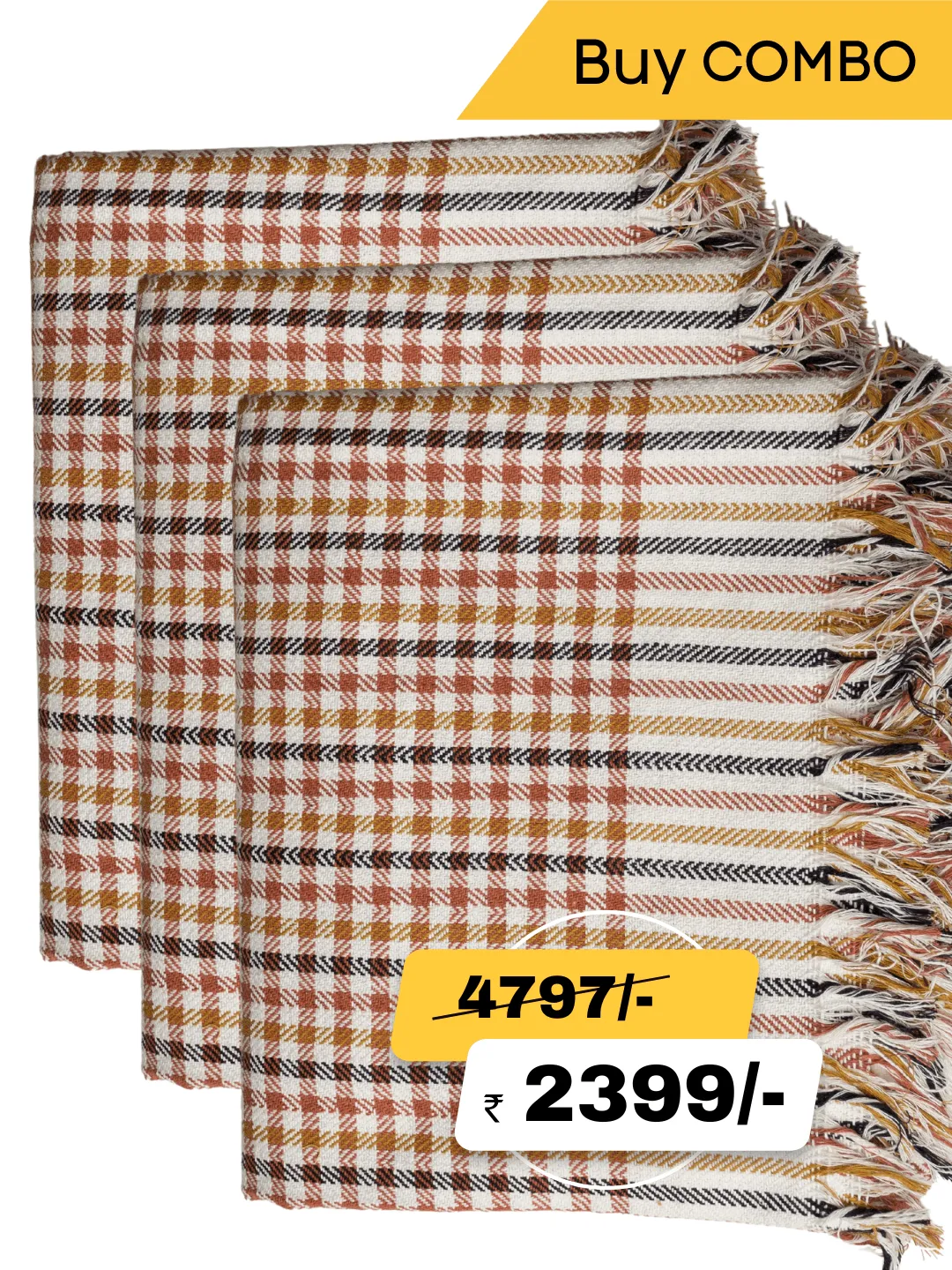 Hand Woven Khadi Khes, Blankets, Throw - All Weather