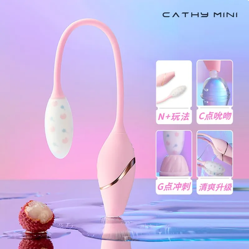 KISSTOY Cathy MINI Suction and Thrust Vibrator