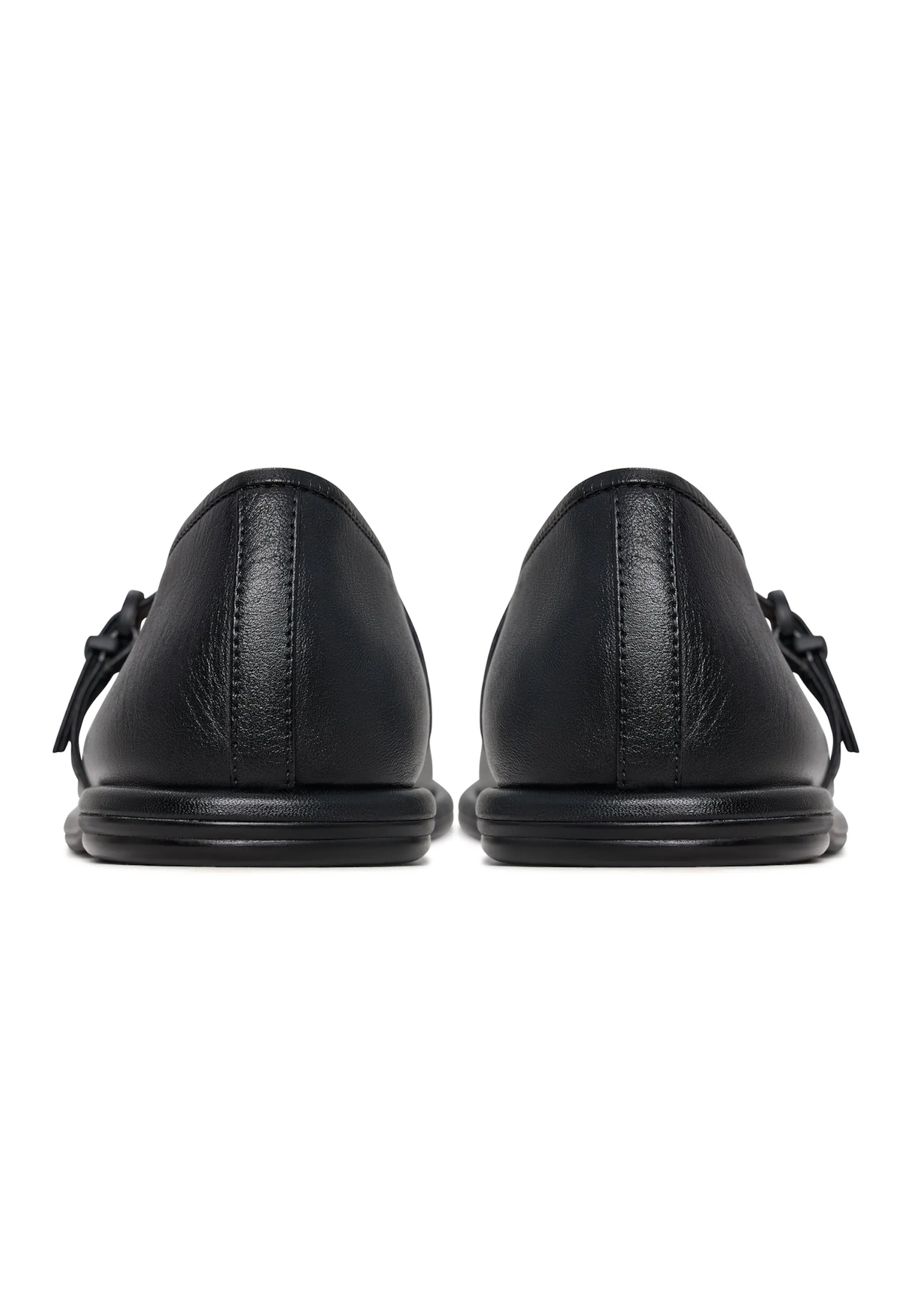 Leather Ballerinas Alba - Black