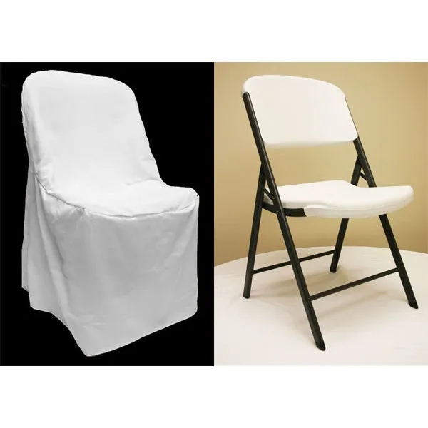 LIFETIME Folding Chair Cover - White