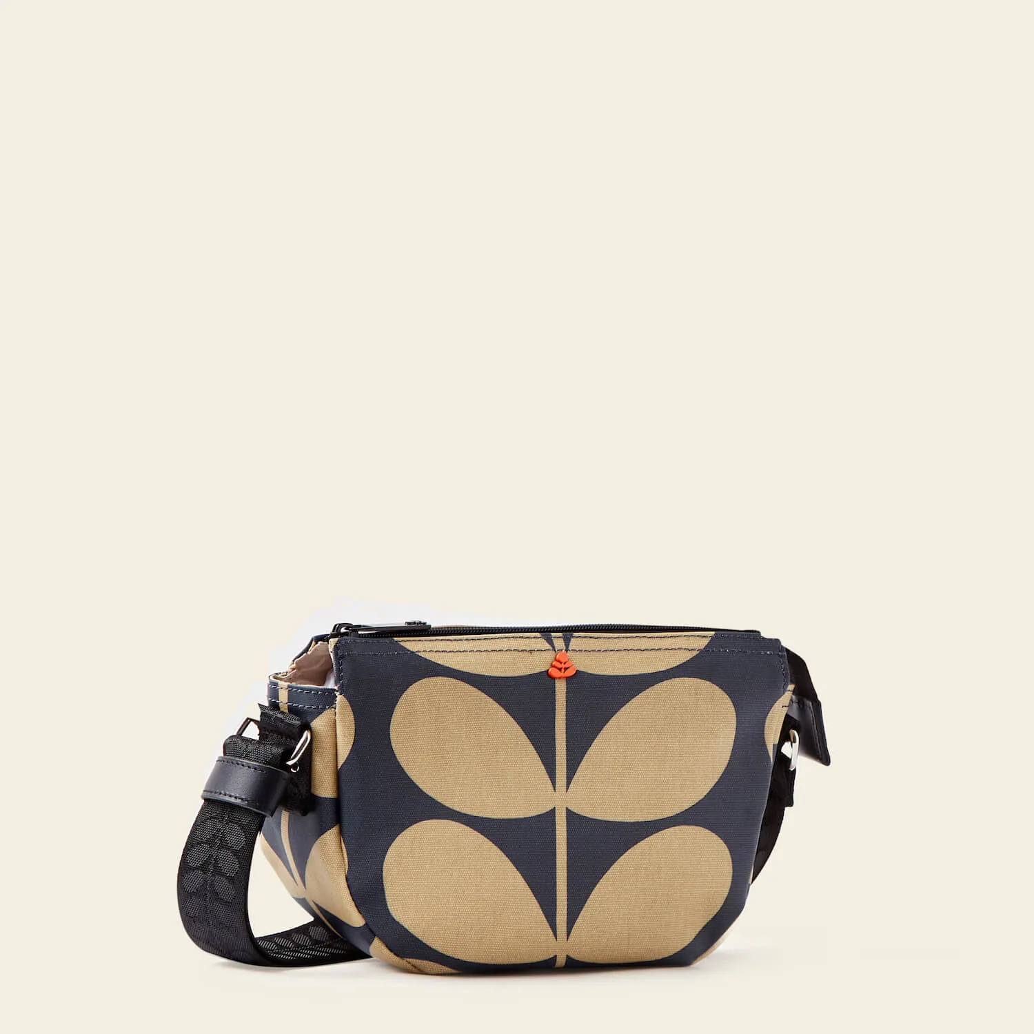 Mini Rounder Crossbody - Solid Stem Oatmeal