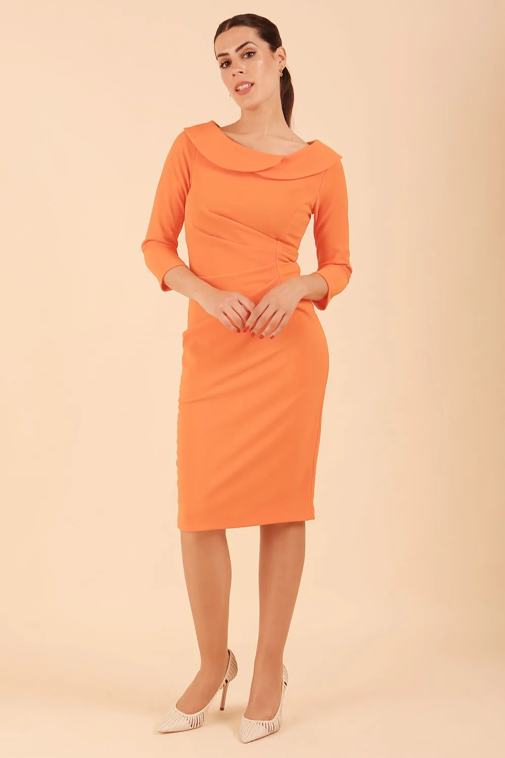 Monique 3/4 Sleeve Pencil Dress