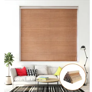 Natural Bamboo Zen Vibes Window Roller Shade Blinds