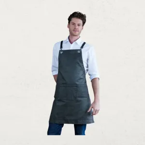 Outback Waxed Finish Bib Apron