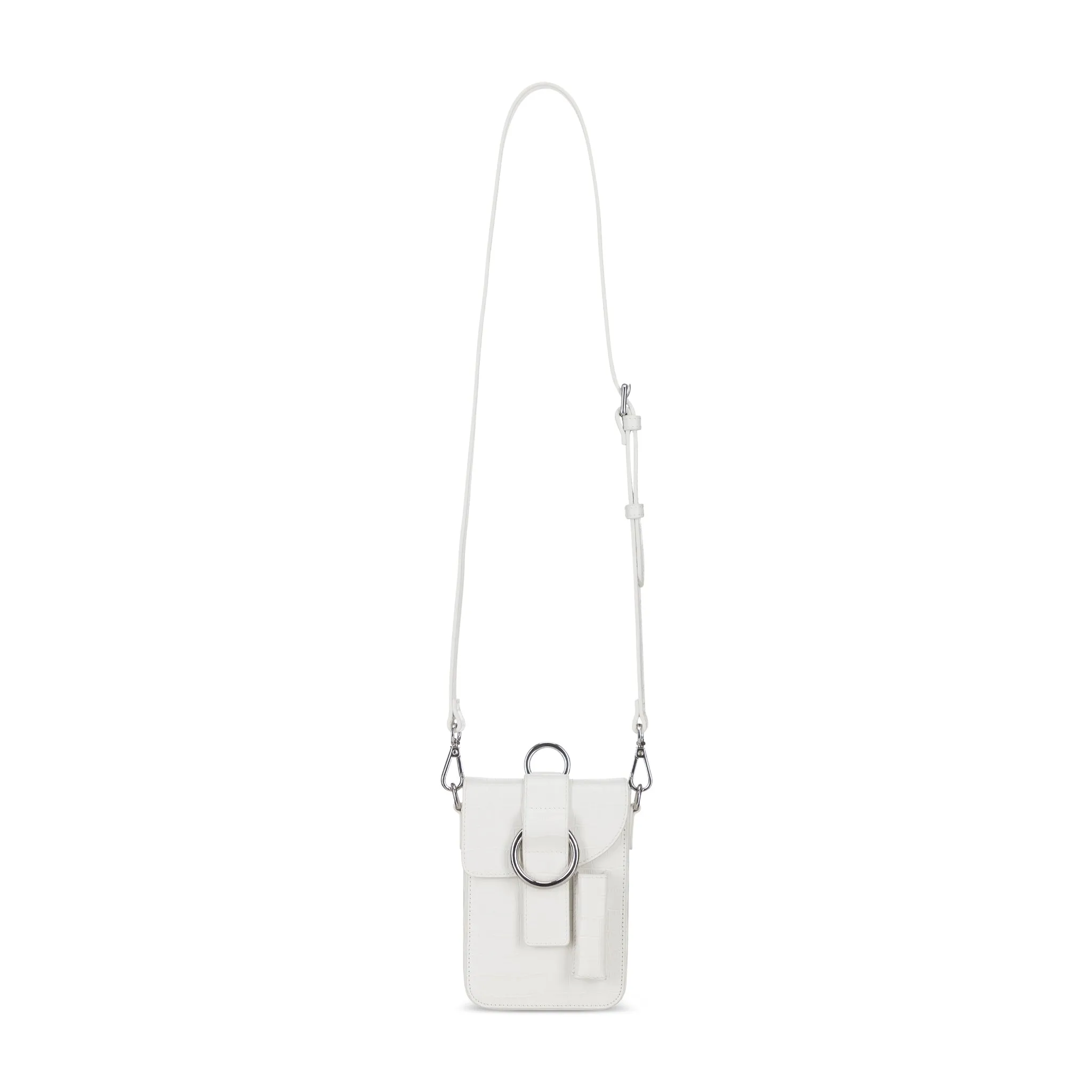 Reporter Box Bag - White