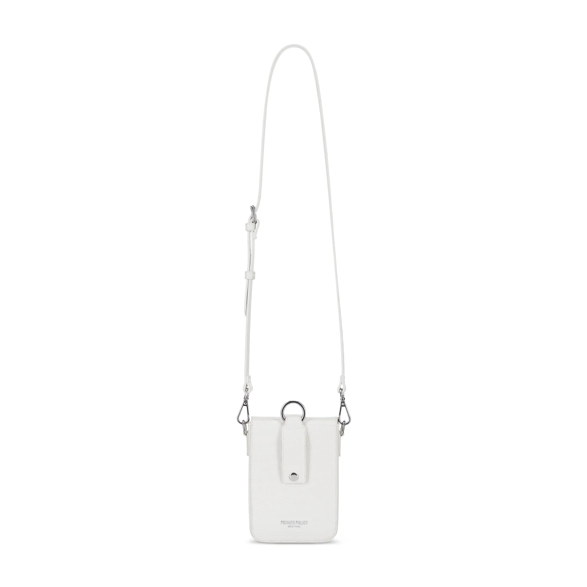 Reporter Box Bag - White