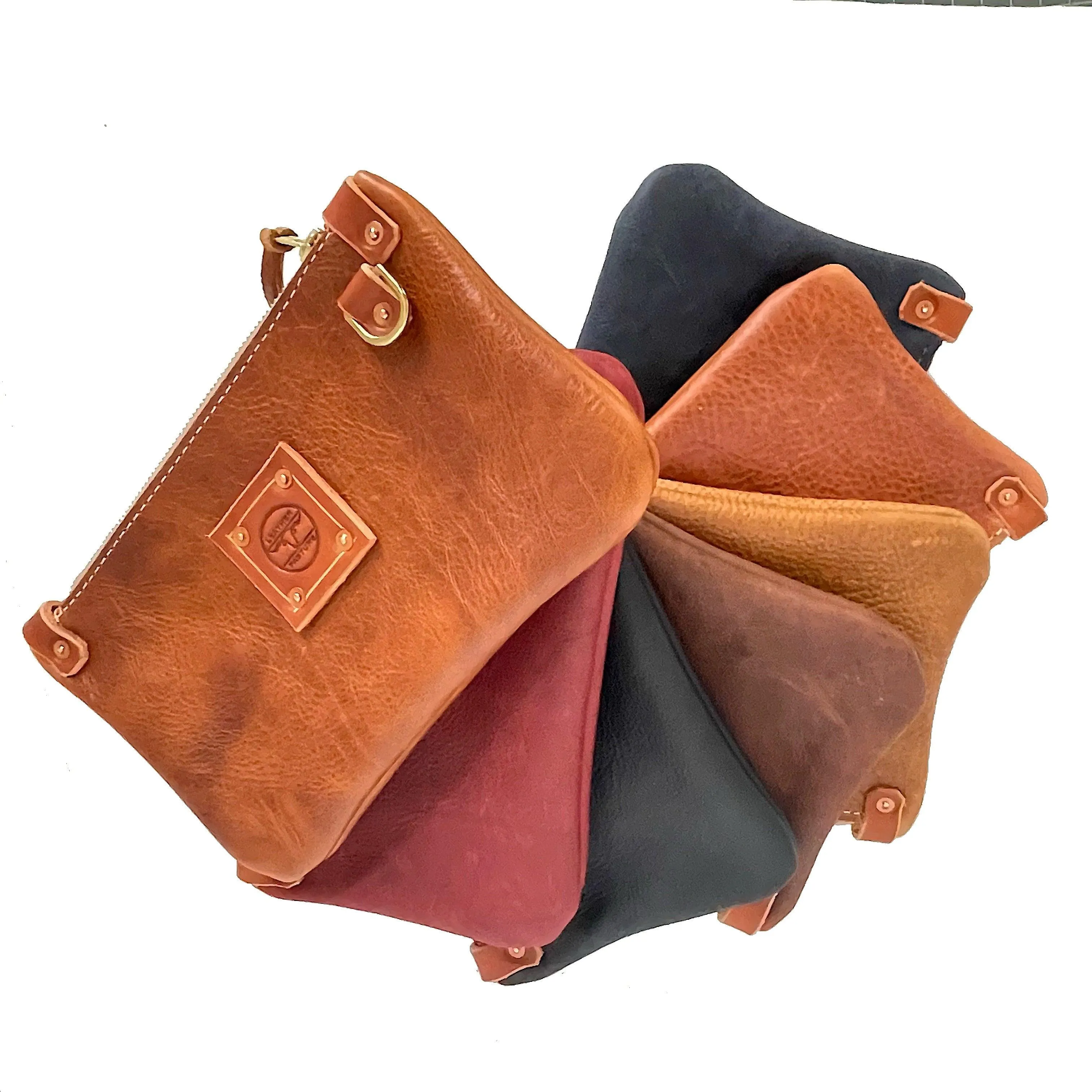 RTS- Micro Messenger Bag in Almond