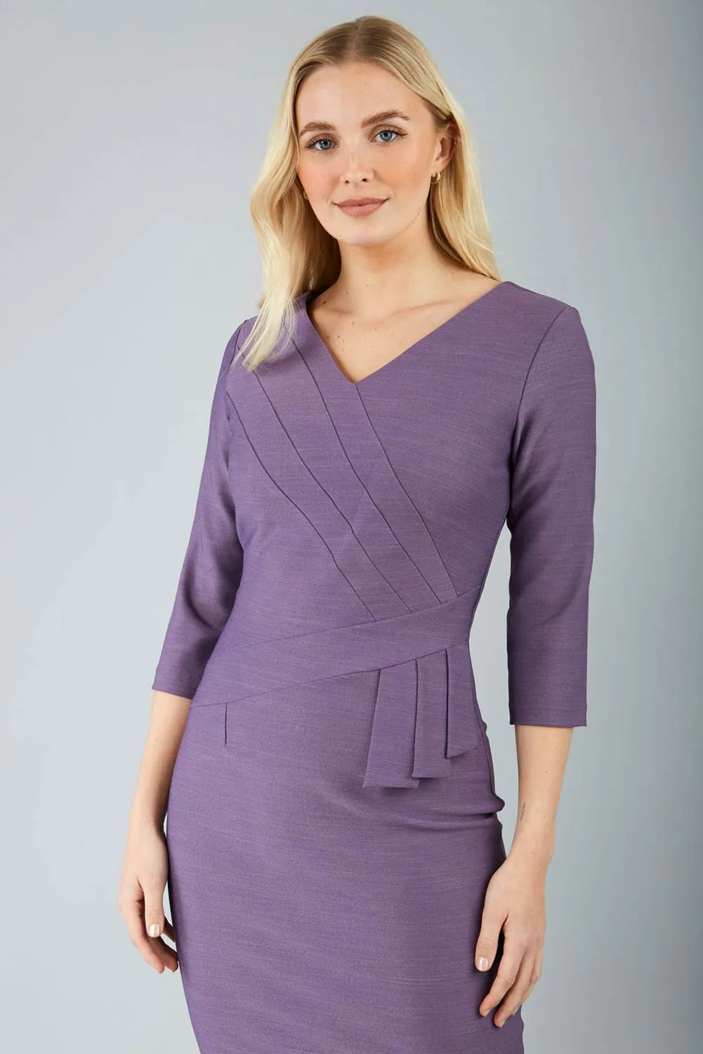 Seed Mayfield Sleeved Pencil Dress