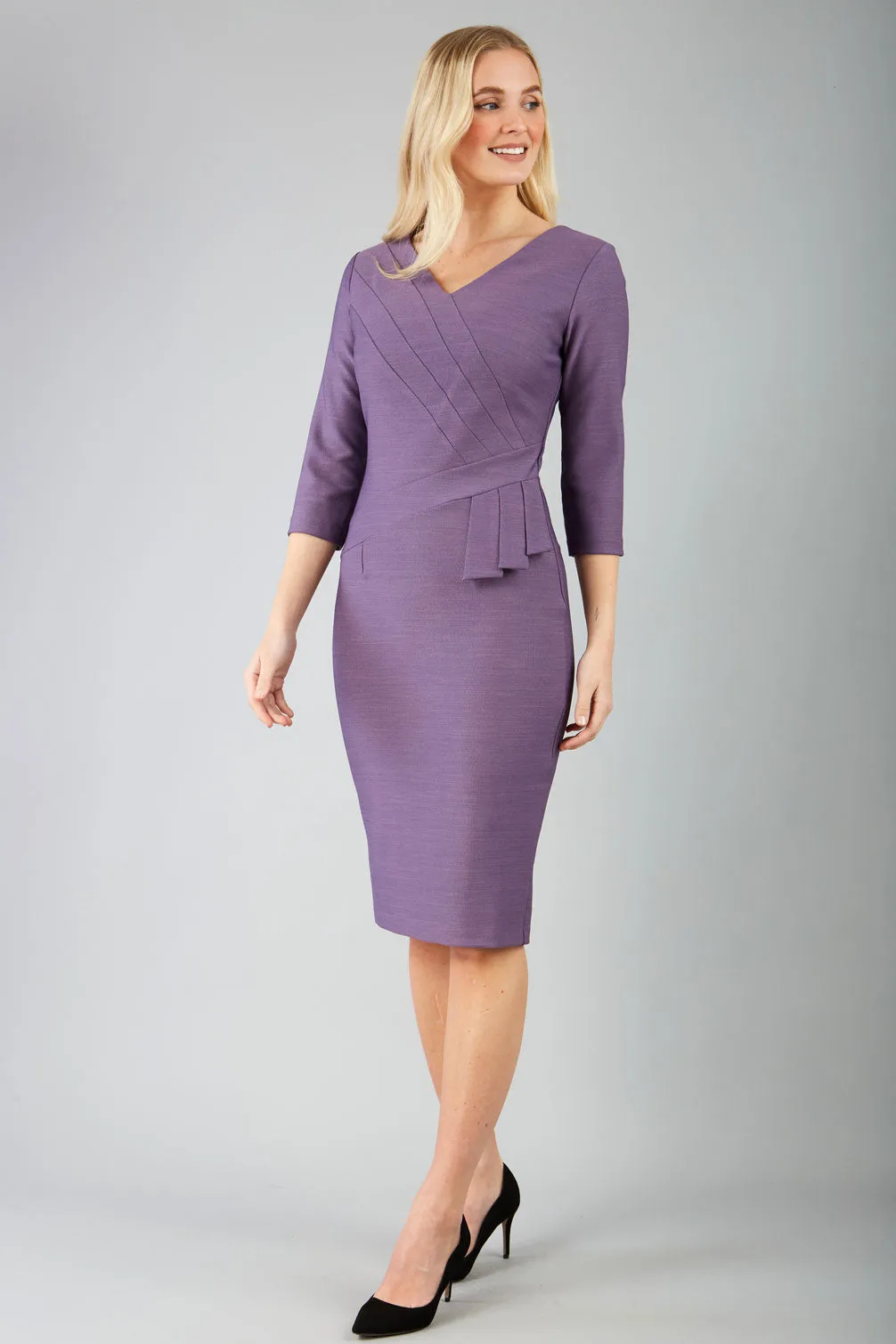 Seed Mayfield Sleeved Pencil Dress