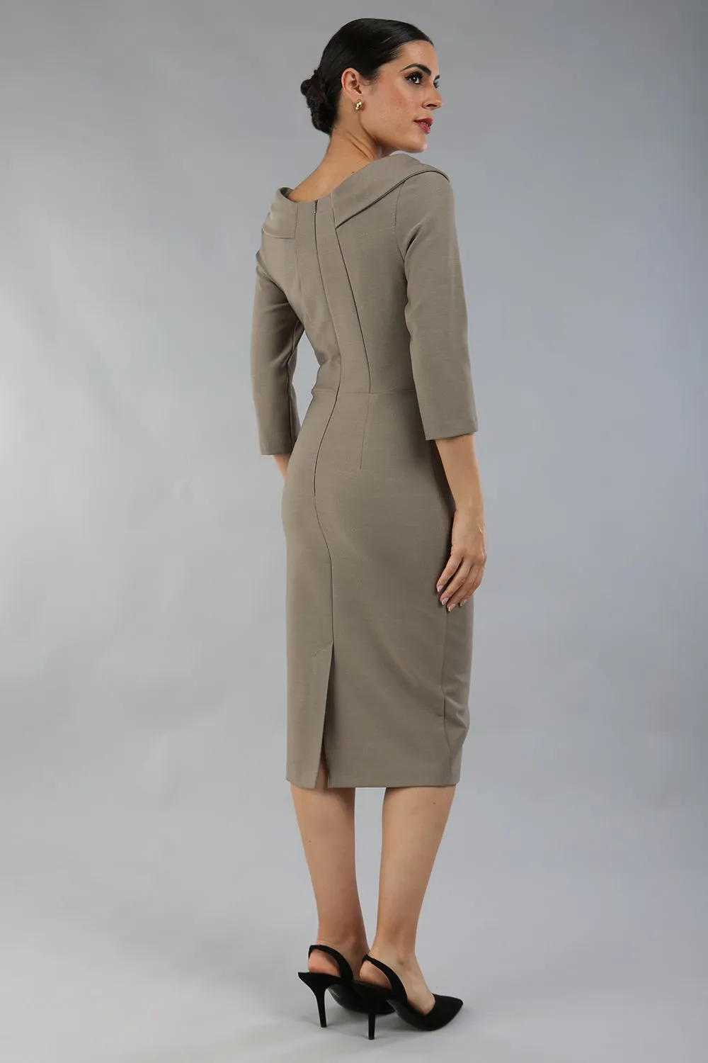 Seed Spotlight Round Collar Dress