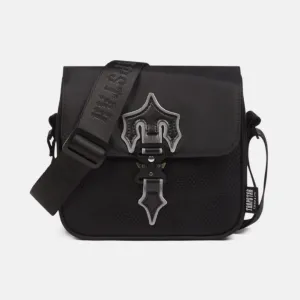 Trapstar Messenger Bag 1.0 - Black/Reflective